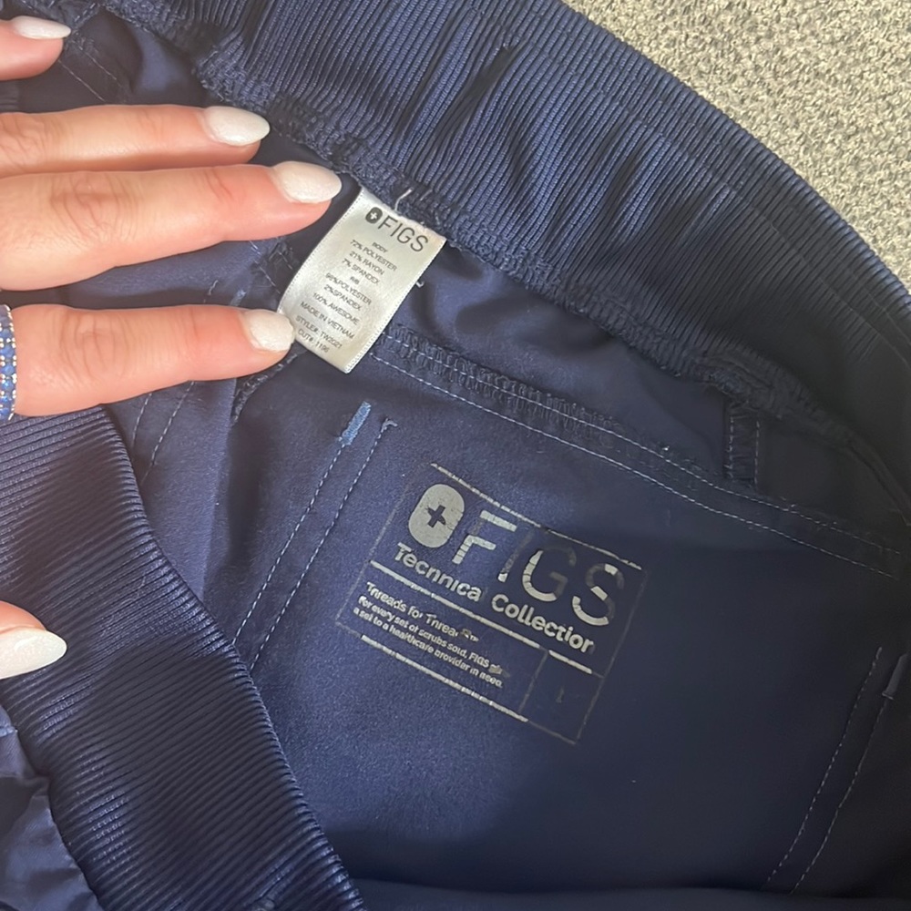 Navy scrubs